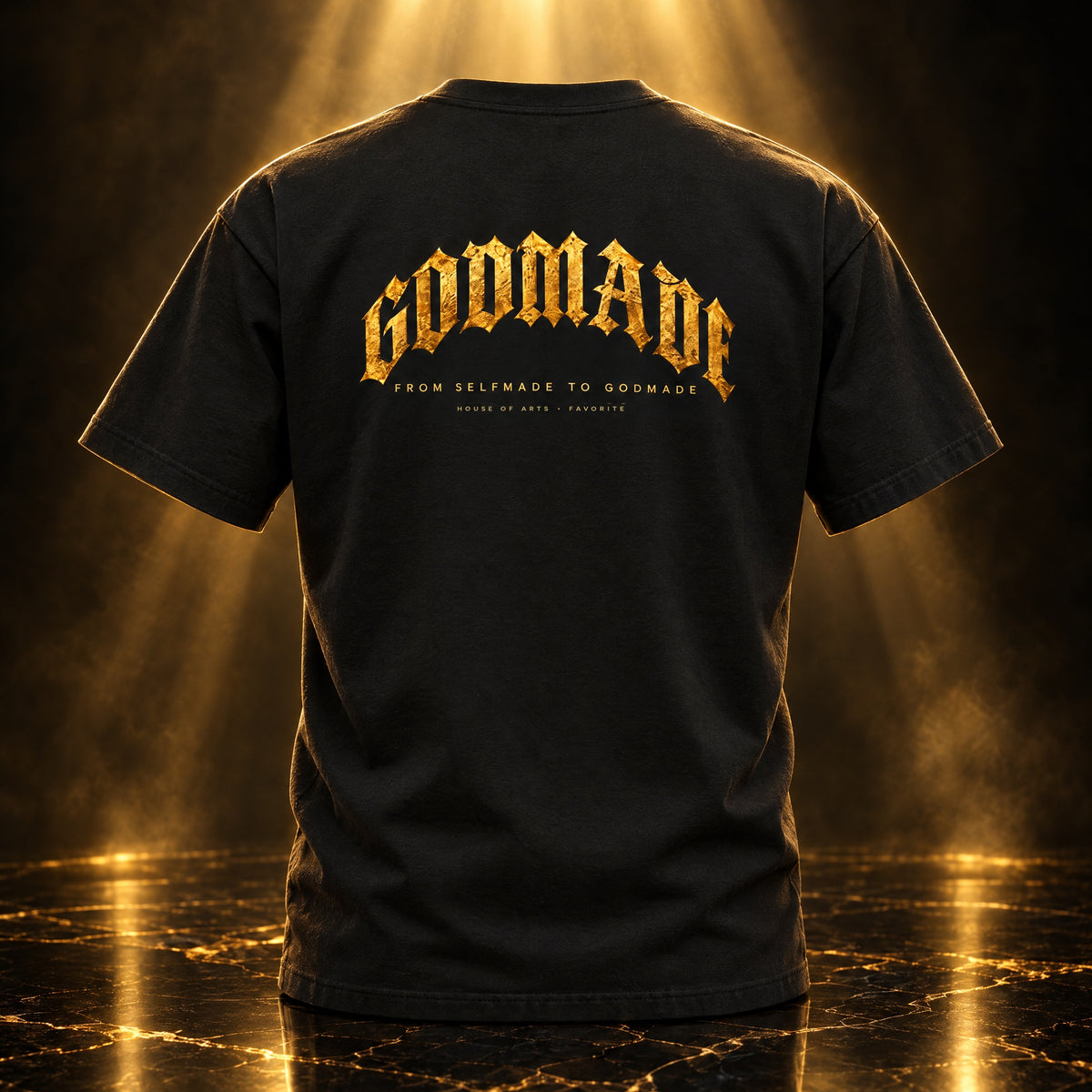 GODMADE T-Shirt Rueckseite - Produktfoto