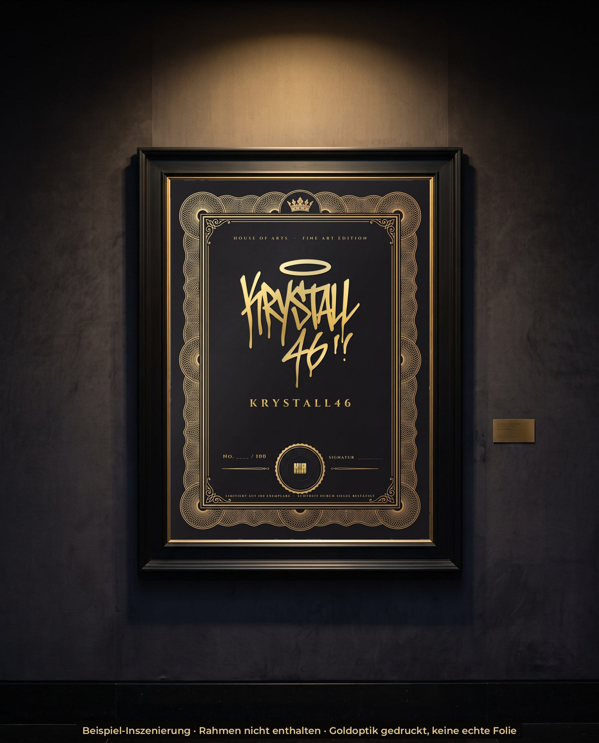 KRYSTALL46 Kunstdruck – Motivansicht