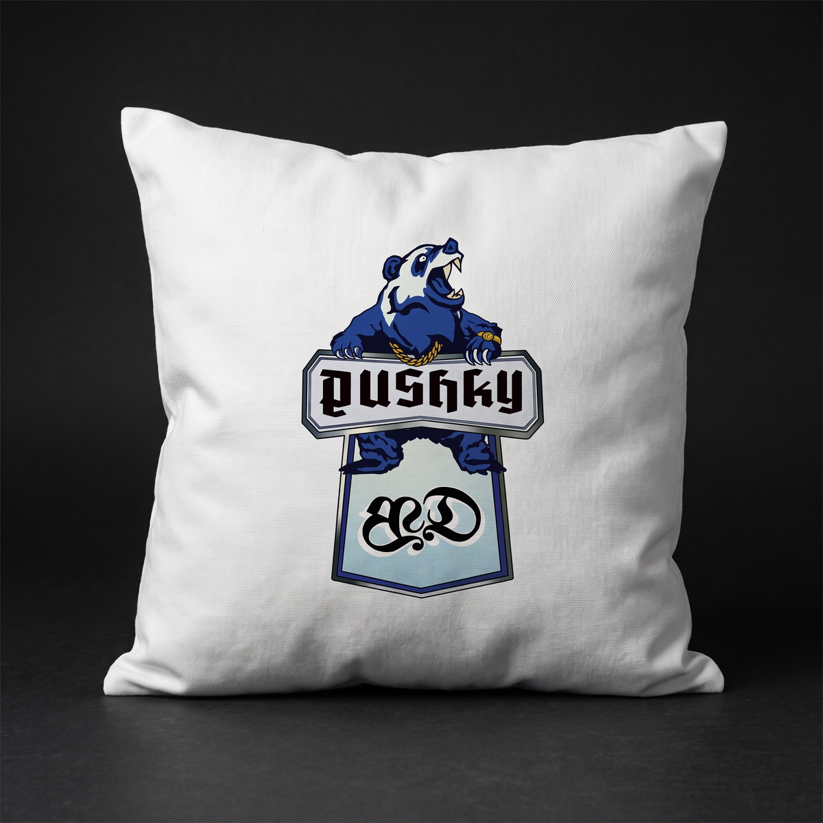 PUSHKY Kissen 40 × 40 – zweite Ansicht