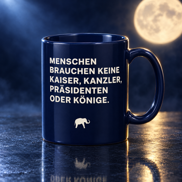 RAHMENBEDINGUNGEN Tasse Navy - Produktfoto