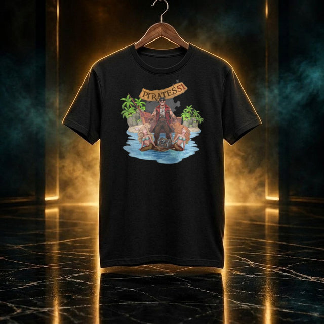 Pirateninsel T-Shirt Schwarz, Playboy51 Limited