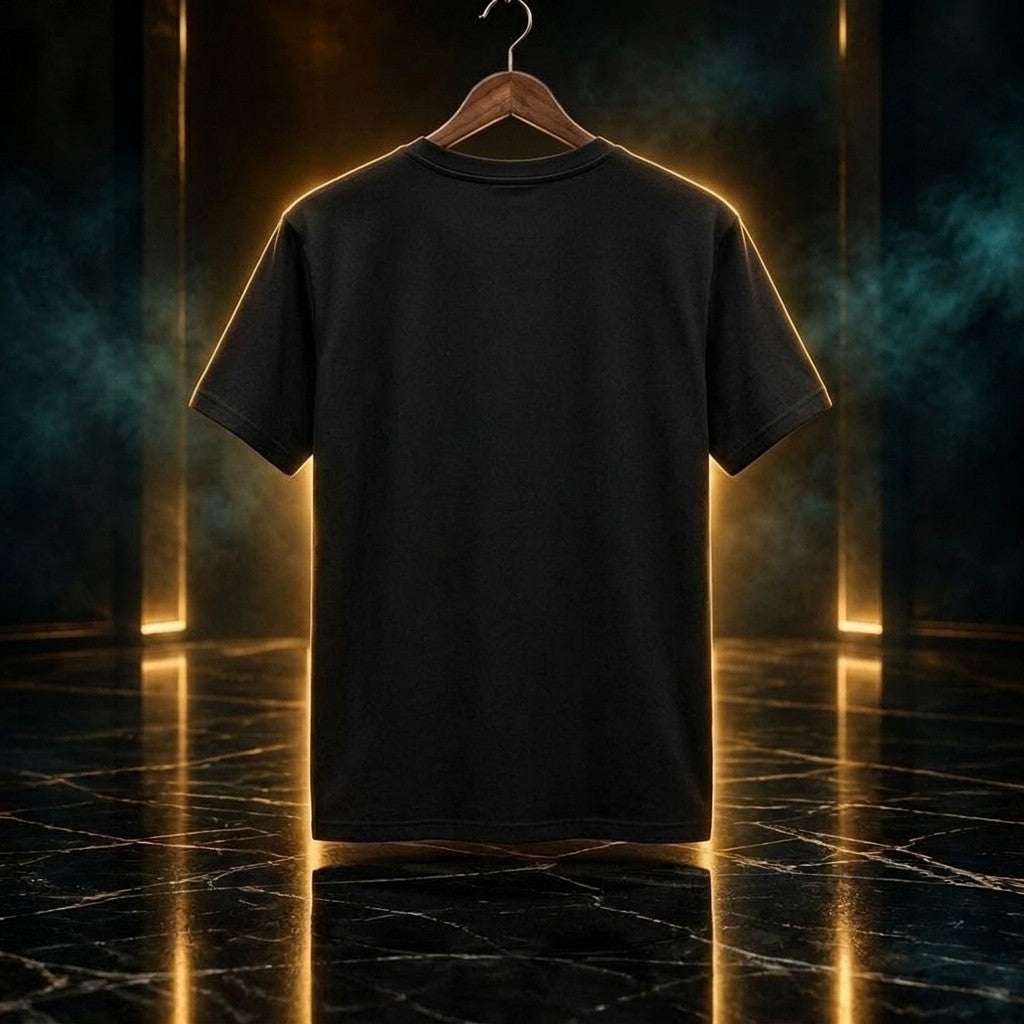 PIRATENBOSS T-Shirt schwarz, Rückseite