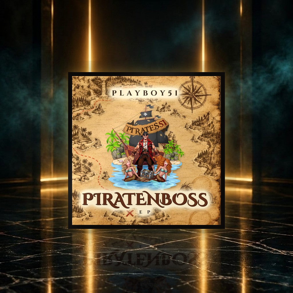 PIRATENBOSS EP CD Schatzkarte, Cover