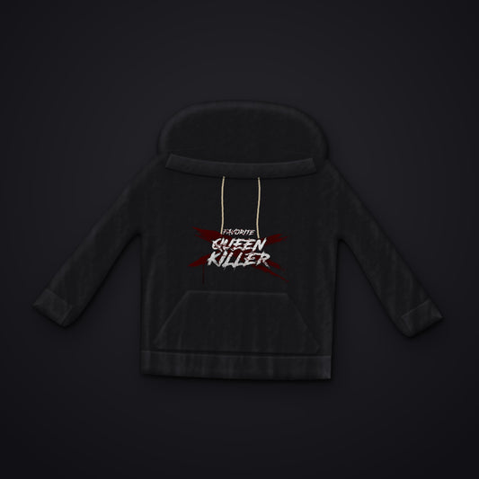 QUEENKILLER — Favorite-Motiv auf schwarzem Hoodie