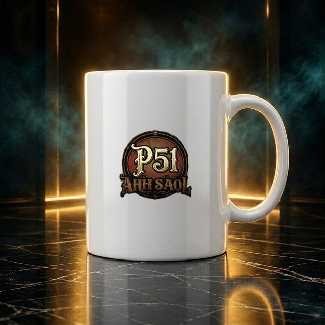 P51 AHH SAOL — Tasse Weiß